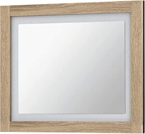 Espejos Decorativos De Pared Blanco 90x 90
